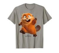 Disney Pixar Hoppers Beaver Mable Running Happy To Say Hello Maglietta