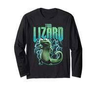 Disney Pixar Hoppers Tom Lizard Cool Distressed Poster Maglia a Manica