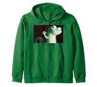 Disney Pixar Hoppers Tom Lizard Funny Face & Empty Head Felpa con Cappuccio
