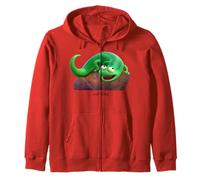 Disney Pixar Hoppers Tom Lizard Happy On A Rock Felpa con Cappuccio