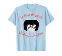Disney Pixar Incredibles 2 Edna Mode Accept The Challenge Maglietta