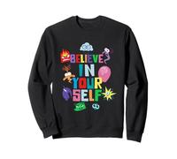Disney Pixar Inside Out 2 Believe In Yourself Emotions Icons Felpa