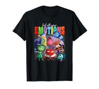 Disney Pixar Inside Out 2 Feel All Your Emotions Vintage Maglietta