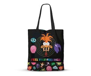 Disney Pixar Inside Out 2 Feeling-Borsa della Spesa Shopping Bag, Multicolore, 33 x 40 cm