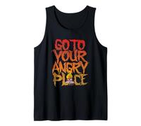 Disney Pixar Inside out Go To You Angry Place Distressed Canotta
