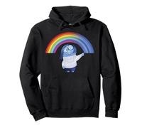 Disney Pixar Inside Out Sadness Rainbow Felpa con Cappuccio