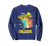 Disney Pixar Luca Isola del Mar Italia Distressed Big Poster Felpa