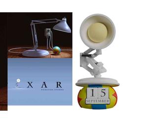 DISNEY PIXAR LUXO 3D PERPETUAL CALENDAR Statua Grupo Erik