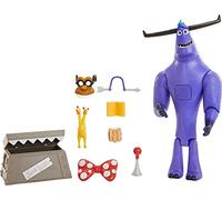 Disney Pixar Monsters at Work - Figura parlante di Tylor Tuskmon The Jokester, 20 cm