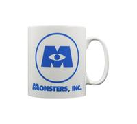 Disney Pixar Monsters Inc Logo Tazza di ceramica, multicolore