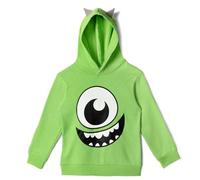 Disney Pixar Monsters Inc Mike Wazowski Little Boys Costume Fleece Hoodie Ears 6-6X Green