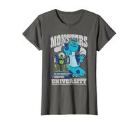 Disney Pixar Monsters University Mike And Sulley Maglietta, Donna, Asfalto, L