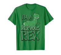 Disney Pixar, Nervous Rex Uomo Maglietta Girocollo Kelly Green XL