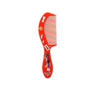DISNEY PIXAR - Pettine Districante Bambini Flash McQueen - Denti Morbidi Anti-Nodi - Design Cars Rosso/Nero - Leggero e Resistente - Prodotto Ufficiale