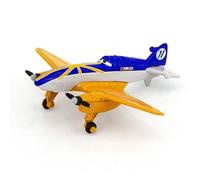 Disney Pixar Planes n.7 Dusty Crophopper Skipper 1:45 metallo pressofuso modello