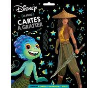 DISNEY PIXAR - Pochette Cartes à gratter - Raya et autres héros
