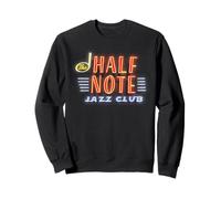 Disney Pixar Soul Half Note Jazz Club Neon Logo Felpa