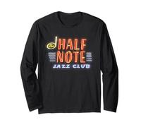 Disney Pixar Soul Half Note Jazz Club Neon Logo Maglia a Manica