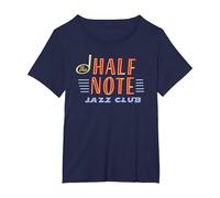 Disney Pixar Soul The Half Note Jazz Club Maglietta, Donna Plus-Size, Navy, 4X