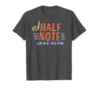 Disney Pixar Soul The Half Note Jazz Club Maglietta, Uomo, Grigio Scuro, 6XL