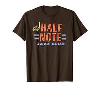 Disney Pixar Soul The Half Note Jazz Club Maglietta, Uomo, Marrone, M