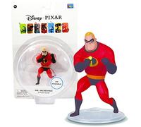 Disney Pixar Thinkway Toys Serie 7,6 cm di altezza snodabile Action Figure - MR. Incredible con display base