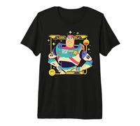 Disney Pixar Toy Story 5 Buzz Lightyear Smiling Pose & Emoji Maglietta premium