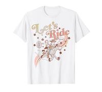 Disney Pixar Toy Story Jessie & Woody Let's Ride Gradient Maglietta