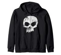Disney Pixar Toy Story Sid Skull Classic Big Chest Emblem Felpa con Cappuccio