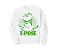 Disney Pixar Toy Story T-Pose Rex Minimalistic Art Portrait Felpa