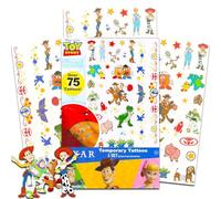 Disney Pixar Toy Story Tattoos Party Favors Pack - Bundle con 75 tatuaggi temporanei Toy Story | Toy Story Party Supplies