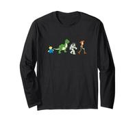 Disney Pixar Toy Story Toy Crossing Characters Group Shot Maglia a Manica