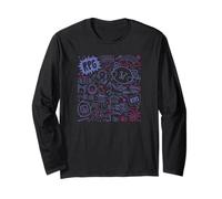 Disney Pixar Turning Red Mei Notebook Doodles Maglia a Manica