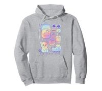 Disney Pixar Turning Red Mei Red Panda Girl Gradient Felpa con Cappuccio