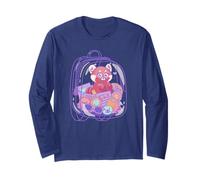 Disney Pixar Turning Red Mei Transparent Backpack Contents Maglia a Manica