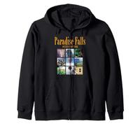 Disney Pixar Up Paradise Falls Adventure Is out There Panels Felpa con Cappuccio