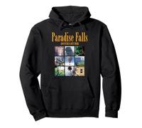 Disney Pixar Up Paradise Falls Adventure Is out There Panels Felpa con Cappuccio