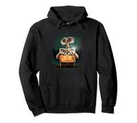 Disney Pixar Wall-E Distressed Border Felpa con Cappuccio