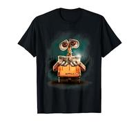 Disney Pixar Wall-E Distressed Border Maglietta