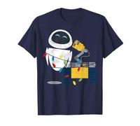 Disney Pixar Wall-E Eve Natale Light Wrap Maglietta