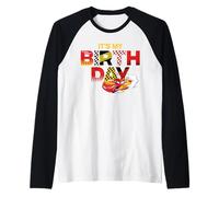 Disney & Pixar's Cars It's My Birthday Lightning McQueen Maglia con Maniche Raglan