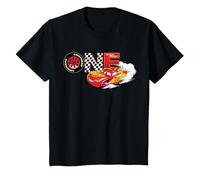 Disney & Pixar's Cars Numbers 1 First 1st Birthday Party Maglietta