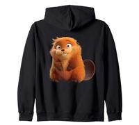 Disney & Pixar's Hoppers Mabel Beaver Big Pose Felpa con Cappuccio