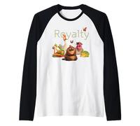 Disney & Pixar's Hoppers Royalty King George Animal Council Maglia con Maniche Raglan