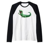 Disney & Pixar's Hoppers Tom Lizard Big Pose Maglia con Maniche Raglan