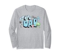 Disney & Pixar's Monsters, INC. Dad Mike Sulley & Boo Maglia a Manica