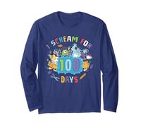 Disney & Pixar's Monsters, INC. I Scream for 100 Days School Maglia a Manica