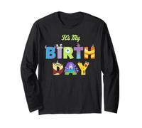 Disney & Pixar's Monsters, INC. It's My Birthday Matching Maglia a Manica