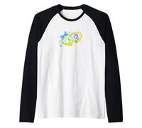 Disney & Pixar's Monsters, INC. Mike & Celia Coquette Hearts Maglia con Maniche Raglan