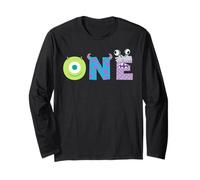 Disney & Pixar's Monsters, INC. Numbers 1st First Birthday Maglia a Manica